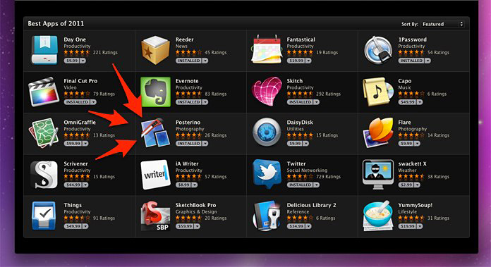 Best of Mac App Store 2011